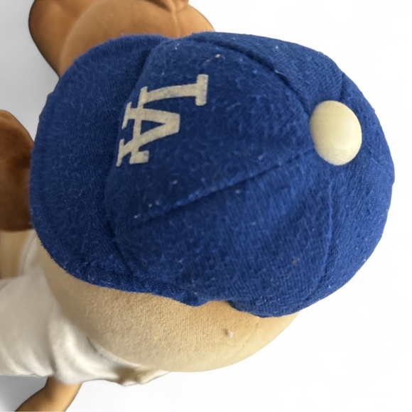 VTG 18″ Dodgers LA Monkey Plush with Bell Inside (sounds) - Picture 5 of 7